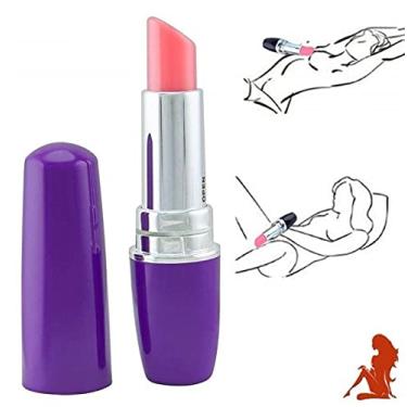 Imagem de VIBRADOR MASSAGEADOR BATOM MASSAGEADOR SUPER DISCRETO BATOM VIBRATORIO SEXY SHOP DELIRIOSS