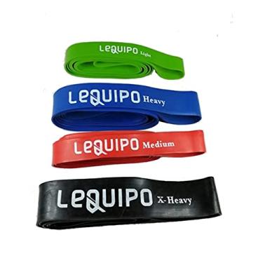 Imagem de Kit 4 Super Latex Lequipo - Bands Elasticos - Funcional Crossfit