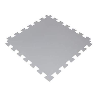 Imagem de Tatame Tapete EVA Loja da Maria 100x100x1cm 10mm Cinza Claro