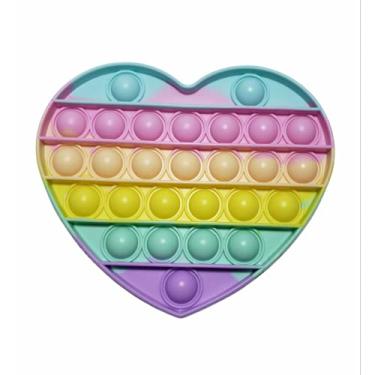Imagem de Pop It Fidget Toys Brinquedo Anti-stress Nave Coração