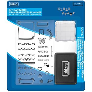 Imagem de Tilibra - Kit Clear Stamp Planner - Blister com 3 Unidades