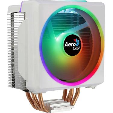 Imagem de Cooler Para Processador Aerocool Cylon 4F ARGB Branco