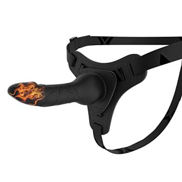 Imagem de Pênis Curvo com Ventosa e Escroto protese peniana kid bengala capa peniana grossa dupla penetração