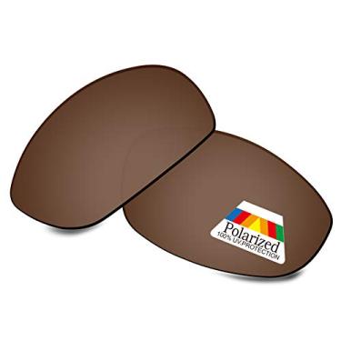 Imagem de Bwake Lentes de reposição para óculos de sol Oakley Whisker - marrom canela polarizada