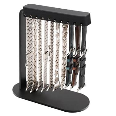 Imagem de SUJOER Organizador de pulseira de relógio para Apple, pulseira inteligente de silicone para Apple Watch