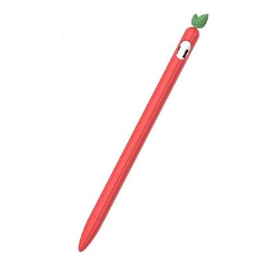 Imagem de GANGANPRO Estojo compatível com Apple Pencil de 1ª geração, acessórios de aderência para Apple Pencil 1ª geração - Morango