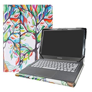 Imagem de Capa protetora Alapmk para notebook Samsung de 13,3 polegadas Flash NP530XBB Series Laptop, Love Tree