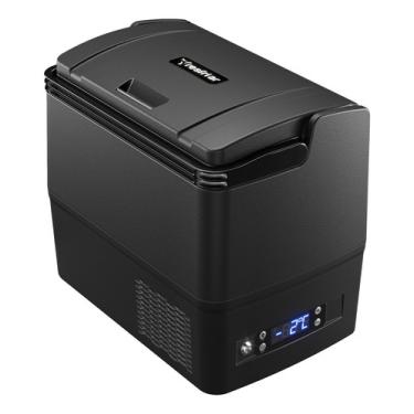 Imagem de Geladeira Resfriar 18l - Quadrivolt 12/24v 110/220v (preta) 18Litros Quadrivolt