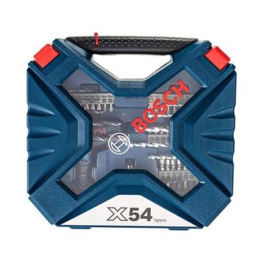 Imagem de Kit De Pontas E Brocas Bosch X-Line 54 Pçs