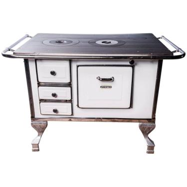 Imagem de Fogão a Lenha N2 Direito Maestro Branco