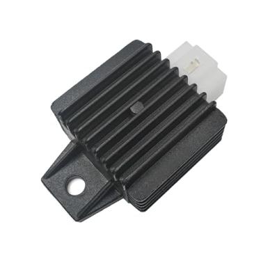 Imagem de GEARLINTON Regulador de tensão de 4 pinos retificador para motor GY6 50cc 60cc 80cc 125cc 150cc chinês scooter ATV peça de reposição