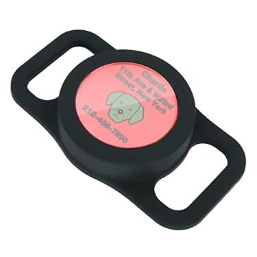 Imagem de Suporte para coleira de cachorro AirTag, capa de silicone para Apple Air Tag Tracker, capa para coleiras de animais de estimação