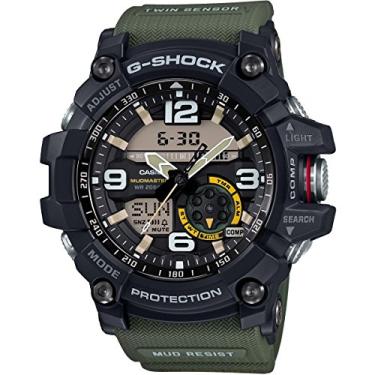 Imagem de Relógio Casio Masculino G-Shock GG1000-1A3 Verde Rubber Quartz Sport Watch