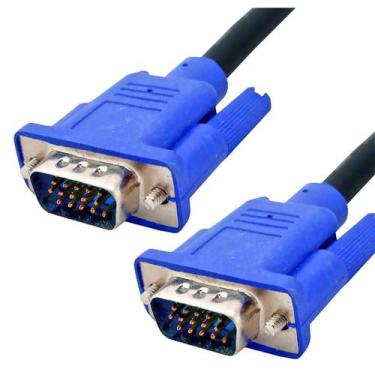 Imagem de Cabo Vga Macho Para Monitor Projetor Lcd Pc Telão 1,8 Metros - DEX
