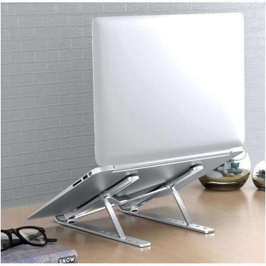Imagem de Suporte para Notebook Portátil em Metal Dobrável Ergonômico - Fanti