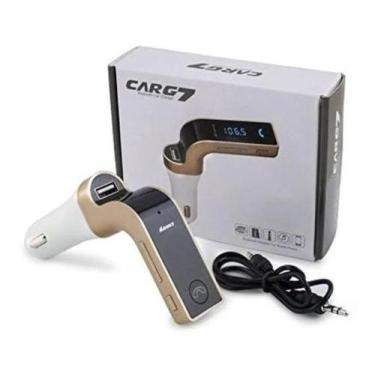 Imagem de Adaptador Bluetooth Veicular Receptor Bluetooth Carg7 Para Carro Ataca