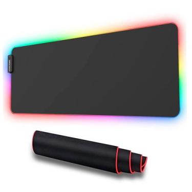 Imagem de Mousepad Gamer Rgb 80X30Cm 7 Cores Iluminação - Higa