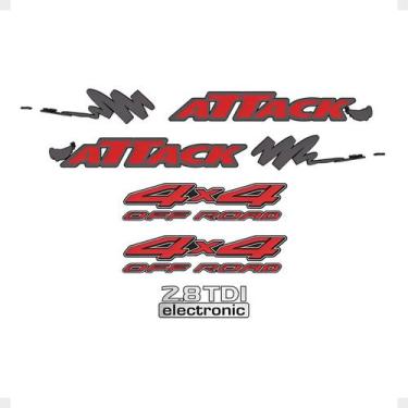 Imagem de Kit Faixa Completo Compatível Com Frontier Attack 2.8 Tdi - SPORTINOX,