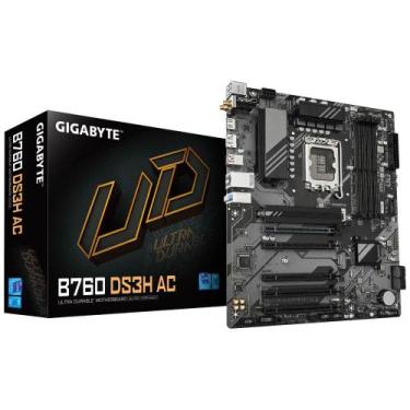Imagem de Placa Mãe Gigabyte B760 DS3H AC Wi-Fi DDR4 LGA 1700 B760 ATX DDR5