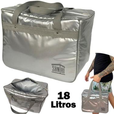 Imagem de Bolsa Térmica 18 Litros Lanche Bebida Cerveja Refrigerante 25 Latas Vi