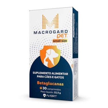 Imagem de Suplemento Macrogard Pet Small Size Cães e Gatos Avert C/30 Comprimido