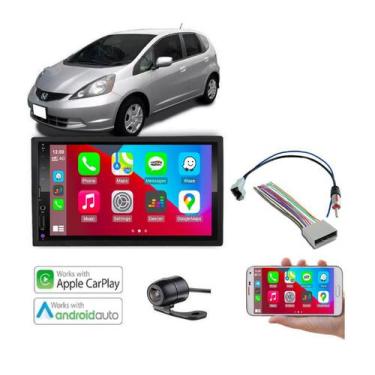 Imagem de Mp5 Multimidia Android Auto iOS Carplay Fit 2012 2013 2014 - Sp. Repos