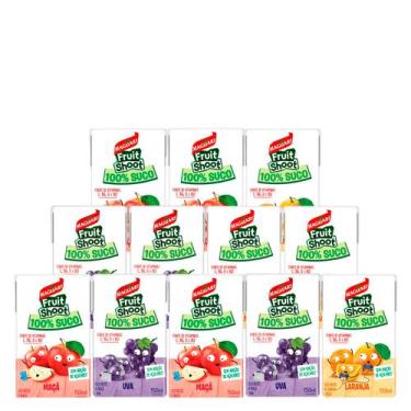 Imagem de Kit Sucos Sortidos Maguary 100% Fruit Shoot 150ml