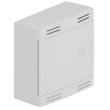 Imagem de Quadro De Sistema VDI Sobrepor Parede PVC Branco Para Cabos E Fios Tel