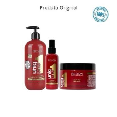 Imagem de Kit Uniq One Revlon Shampoo 490ml+ Uniq One Finalizador 150ml+ Mascara