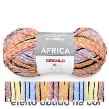 Imagem de Lã África Círculo 100g 190 Metros - Circulo, 9986 Savana