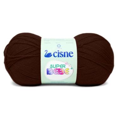 Imagem de Lã Super Bebê Cisne 100g 467 metros, Preto