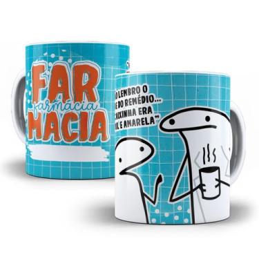 Imagem de Caneca Flork Bento Meme Profissões Farmácia Personalizada - Tio da Can