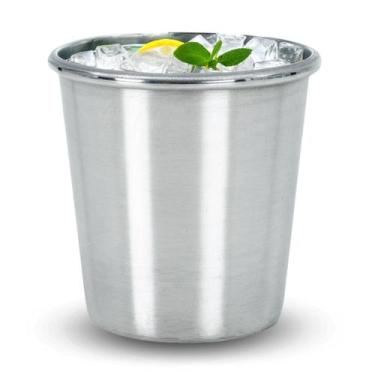 Imagem de Copo de Alumínio Caneca Para Refeitório Merenda 300 ml - Elias Alumíni