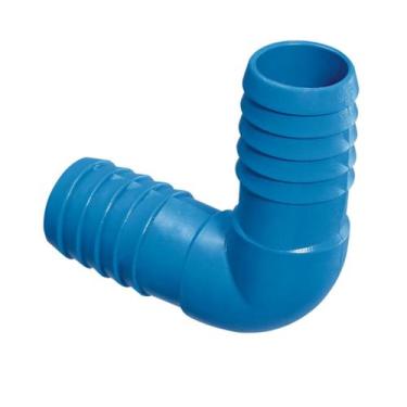 Imagem de Kit 25PÇ Joelho Interno 3/4 Duplo 90 Pvc Azul Irrigação - Unifortte