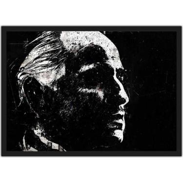 Imagem de Quadro Decorativo Poderoso Chefão Don Corleone Salas Quartos Decoraçõe
