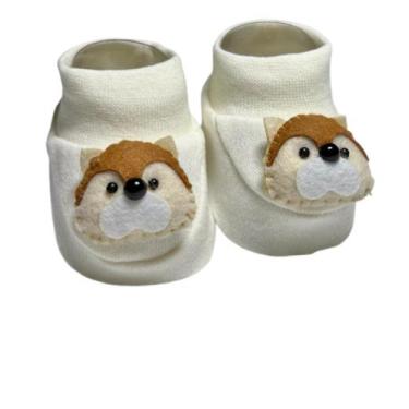 Imagem de Sapatinho Pantufa Raposa Palha - Pandora Baby Enxovais