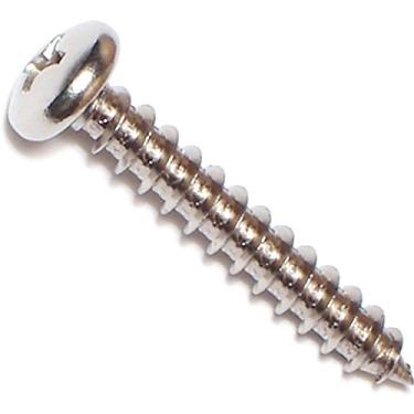 Imagem de Parafusos de metal para chapa Phillips 014973201760 da Hard-to-Find Fastener, 25,4 x 3,8 cm, peça 100