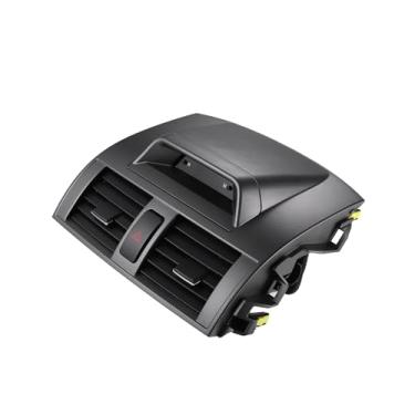 Imagem de ACROPIX Painel de saída de ar CA painel central com relógio para Toyota Corolla 2009-2013 painel do carro duto de ar saída de ar painel de ventilação conjunto de painel de grade No.55670-02340 AC Air