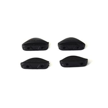 Imagem de Substituição Galaxy compatível com 4 peças de almofadas de nariz para Oakley Fives Squared, Turbine, Straightlink, Chainlink, Crosslink Sweep, Pit Bull, Válvula, Triggerman, Badman (4 peças, dois