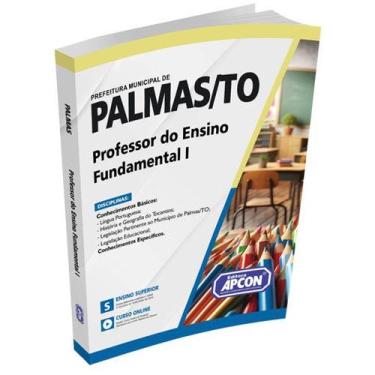 Imagem de Apostila Prefeitura Municipal de Palmas (TO) 2024 - Professor do Ensin