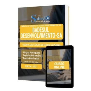 Imagem de Apostila BADESUL - Comum aos Cargos de Ensino Superior - Editora Soluç