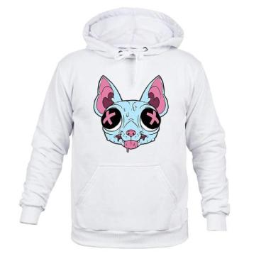 Imagem de Moletom Blusa De Frio Inverno Rato Abatido - Surprass, Branco, M