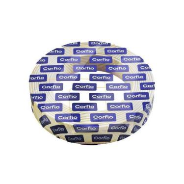 Imagem de Cabo Flexível BWF 1,0mm² Rolo de 200 Metros 750V Corfio - Branco