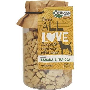 Imagem de ALL LOVE - Biscoito Orgânico para Cães Banana e Tapioca - 200g - Dr. S