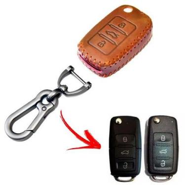 Imagem de Chaveiro Capa Chave Canivete Volkswagen Gol G5 G6 Fox Polo Jetta Voyag