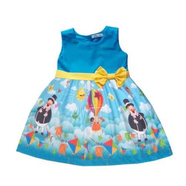 Imagem de Vestido Mundo bita pipas infantil - Ateliê Iza Rocha, 2