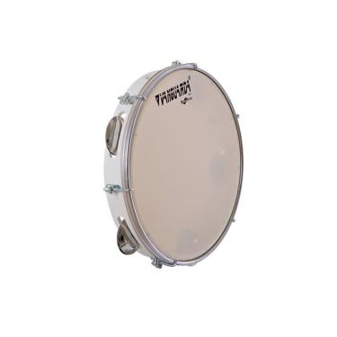 Imagem de Pandeiro Abs Branco 10" Pele Leitosa Spanking [F108]