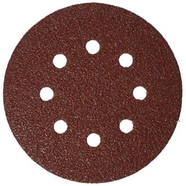 Imagem de Bosch Discos de lixamento SR5R040 5 peças 40 Grit 5 polegadas 8 furos gancho e laço