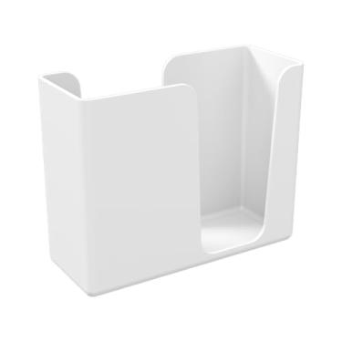 Imagem de Porta-guardanapo Casual, 13,6 x 5,3 x 10,4 cm, Branco, Coza