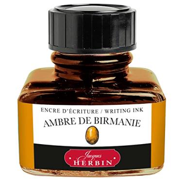 Imagem de Herbin The Jewel of Inks Tinta Para Caneta Tinteiro, Laranja (Ambre de Birmanie), 30 ml
